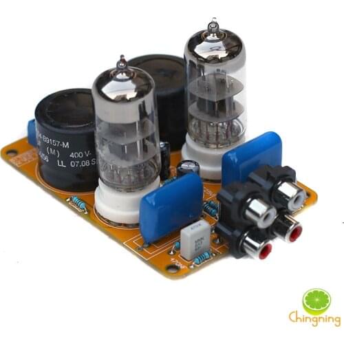 Updated Tube Amp Preamp 6N3 Vacuum Tube PreAmplifier SRPP circuit Board Finished board Use PHILIPS 450V 150UF capacitor