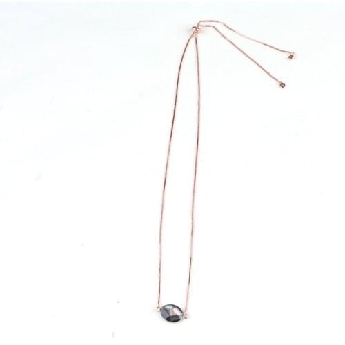 Multi-mirror necklace pendant with adjustable necklace