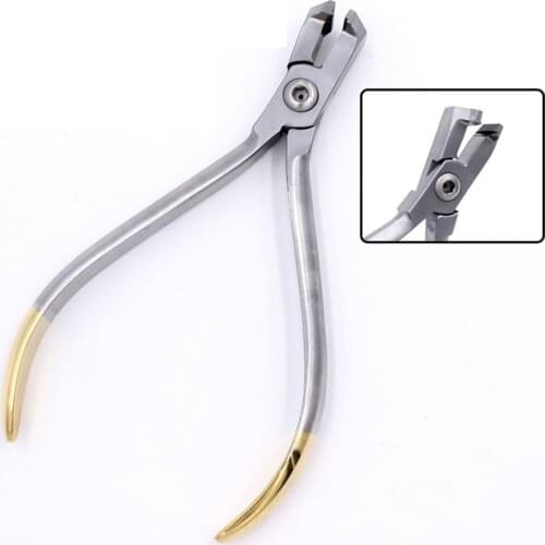 1 pc Dental Ligature Cutter Pliers for Orthodontic Ligature Wires and Rubber Bands Dentist Instrument Stainless Steel