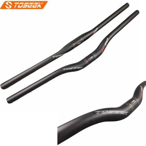 TOSEEK SC50 Bicycle Handlebar MTB Handlebar Cycling Bars Full Carbon Handlebar UD Matte Mountain Bike Parts