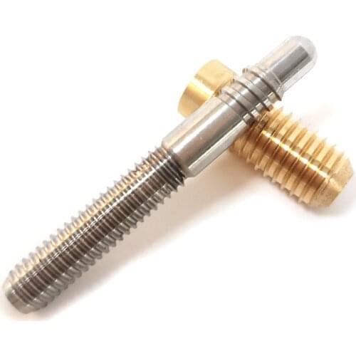 Xmlivet Billiards Pool metal fast joint 3 stainless steel joint screw in female and male part wholesale Billiards accessories