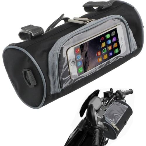 Mobile phone Touch Screen Storage Bag Motorcycle Accessories Container Motorcycle Electric Car Front Handlebar Storage Bag