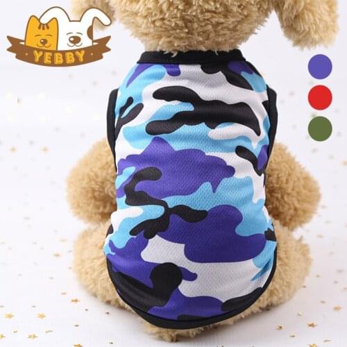 Pet Puppy Shirt Vest For Dogs, Camouflage Pet Dog Spring Summer Clothes, Military Dog T Shirt Para Perro Tshirt, Dog Costume