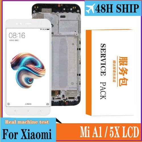 5.5" For Xiaomi Mi A1 Display LCD Touch Screen Digitizer Assembly For Xiaomi Mi 5X LCD Screen Repair Parts LCD
