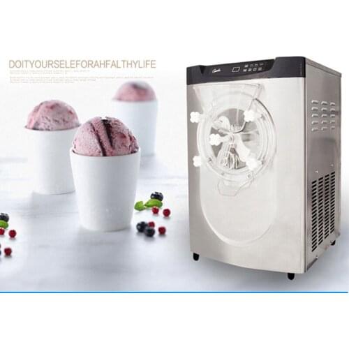 1pc 220V Commercial full automatic BQ22T desktop hard ice cream machine, ice cream maker, ice cream machine