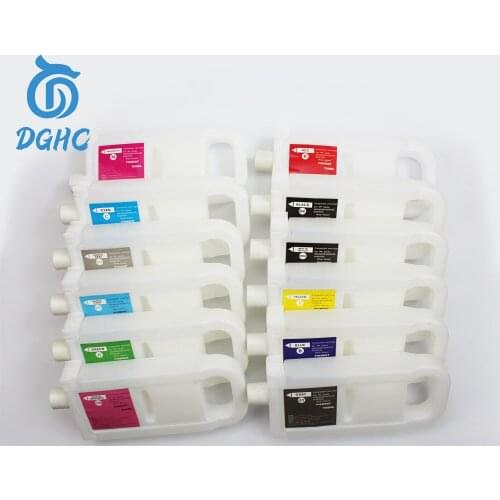 12 Colors 700ml/pc For Canon PFI-701 Refill Ink Cartridge For Canon IPF8000 IPF9000 IPF-8000 IPF-9000 Printer Without Chip