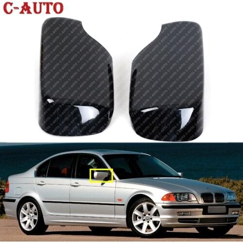 Car For BMW E46 E39 Sedan/Touring 1998 1999 2000 2001 2002-2005 Rearview-Mirror-Covers Side Mirror Caps 51168238375 51168238376