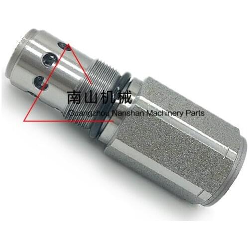 Free shipping Excavator 215-7/225-7 rotary overflow valve, rotary main gun overflow valve, excavator accessories