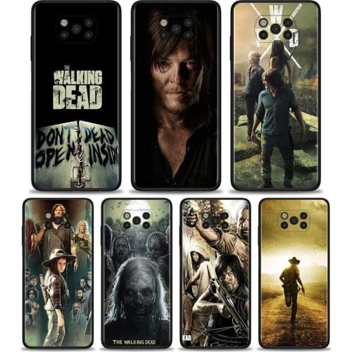 Hot TV The Walking Dead Case For Poco X3 M3 Pro NFC F1 Cover for Mi Note 10 Pro Fundas for Mi CC9 Pro CC9E A3 A2 Coque