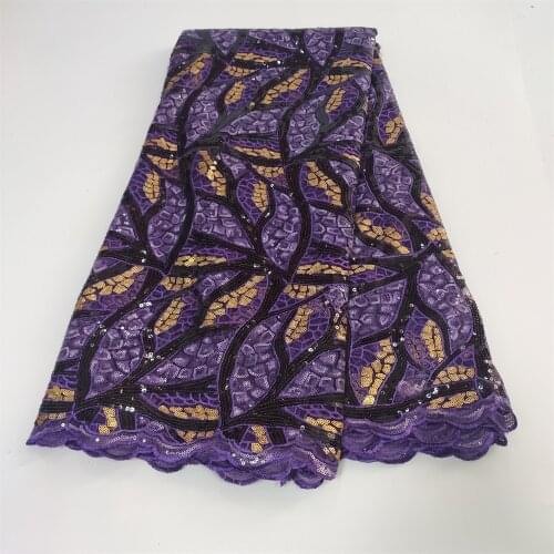 Hot selling Nigerian Guipure Lace Fabric Water Soluble French Mesh Lace Fabric High Quality Milk silk lace For Wedding jy019