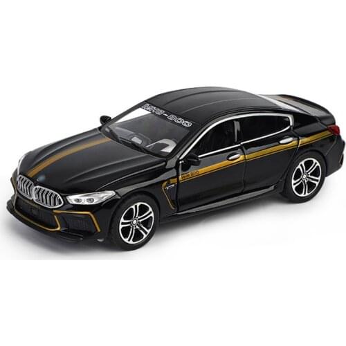 1:32 Scale Diecast Sport Model Car M8 Classic Vehicle Metal Alloy Toy Car For Boy Children Gift Collection V199