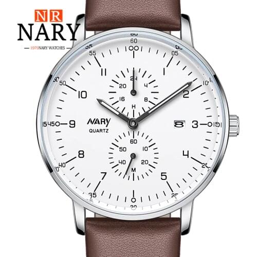 Часы с хронографом NARY China At AliExpress