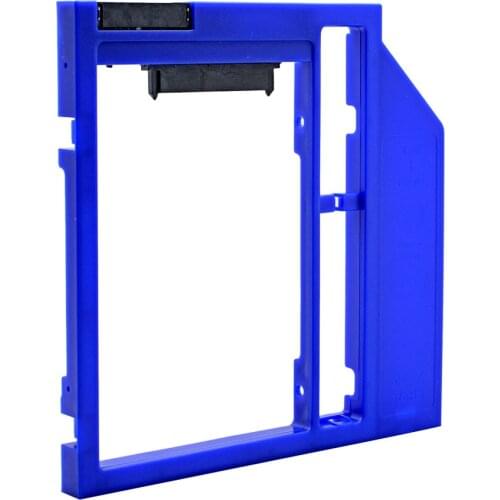 Original Plastic For 9mm 9.5mm 2.5'SSD 2nd HDD Caddy 9.5mm SATA 3.0 to SATA HDD Case Enclosure Optibay