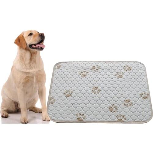 Pet Dog Washable Diaper Pad Three-layer Waterproof Pet Supplies Diapers Reusable Training Mat For Animal Rabbit Cat Seat Cover