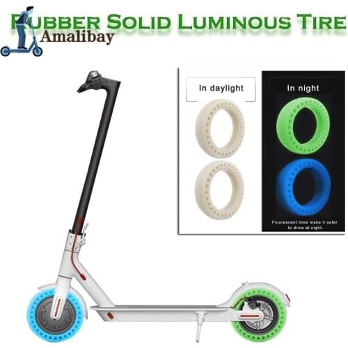 Hollow Tire for Xiaomi Mijia M365 Electric Scooter Solid Tyre Shock Absorber Tires Front Rear Xiaomi M365 Pro Wheel Rubber Tyres