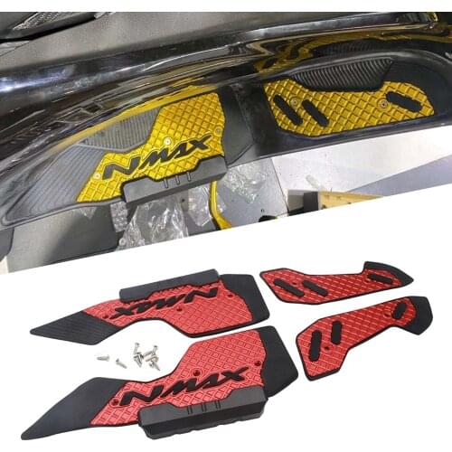 Semspeed For YAMAHA NMAX155 NMAX125 N MAX 2021 Newest Footrest Pedal Foot-board Steps Foot Plate Fits N-MAX 125 155 2020 2021