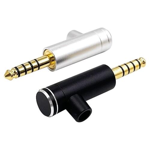 4.4mm earphone plug balance plug Aluminum alloy shell 1pcs