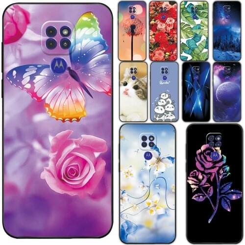 For Moto G9 Play Case Coque on Moto G9 Plus Silicone Fashion Case For Moto G9 Play Soft TPU Phone Cover For Moto G9 Plus Bumper