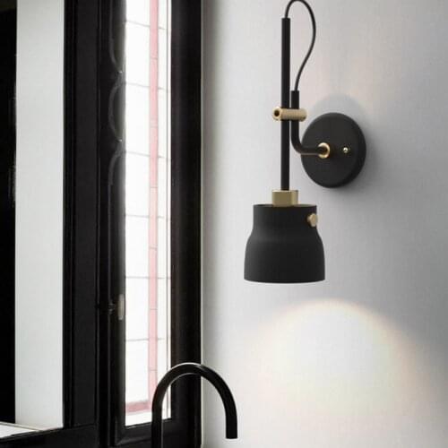 Modern Pendant Lamp Nordic Creative Wall Lamp Aisle Corridor Living Room Bedroom Bedside E27 Wall Lamp Decoration Home Wall Lamp