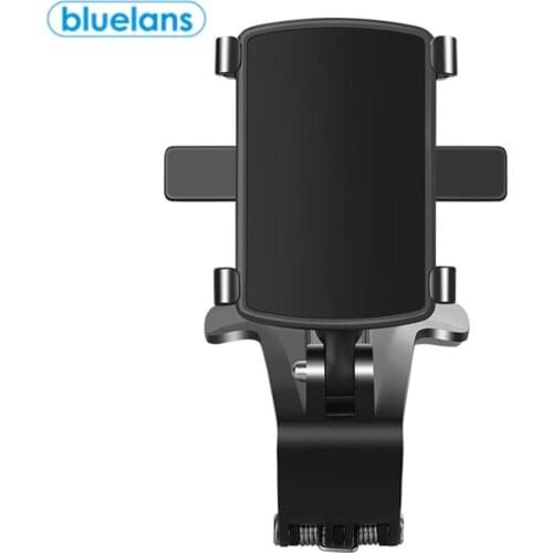 Stable Car Mobile Phone Holder Car Dashboard Rearview Mirror 360 Degree Rotating Car Steering Wheel Holder For Phone 3 -7 Inch