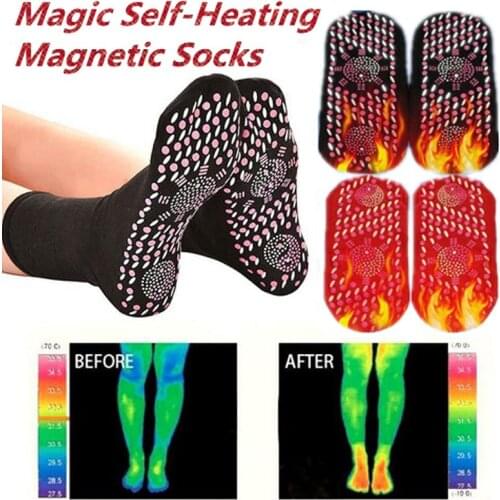 Tourmaline Magnetic Socks Self Heating Therapy Socks Warm Health Care Unisex NYZ Shop