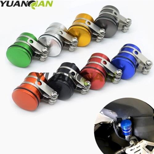 Universal motorcycle CNC Oil Cup Fluid Oil Reservoir Front Brake Clutch Tank for Honda CB599 CB600 HORNET CB919 CBR600 CBR900RR