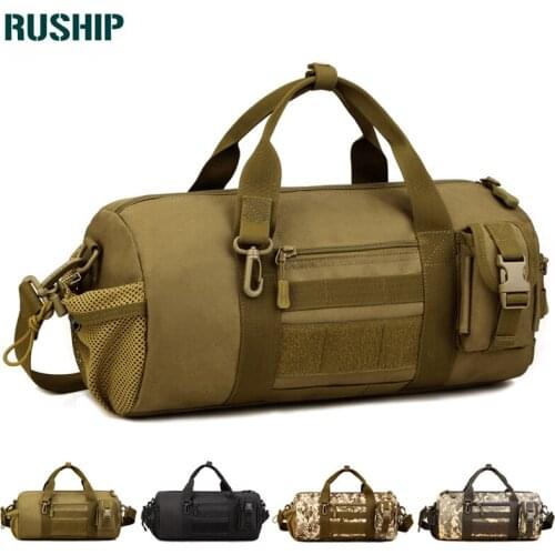 Hunting bag Travel Shoulder Bag Men Women Waterproof Nylon Outdoors tactical Bag Molle Army Travel Hike Camp Shoulder big Bag