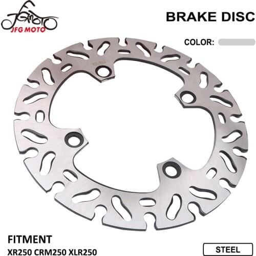 Motorcycle Motocross Rear Wavy Brake Disc Rotor For HONDA XR250 CRM250 XLR250 XR CRM XLR