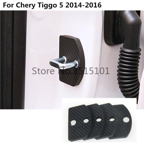 Car protection proof Door cover lock keys water buckle anti latch plastic rust For Chery Tiggo 5 Tiggo5 2014 2015 2016