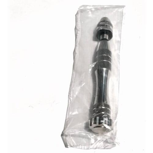 1pc precise semi-Automatic Hand Drill Micro Hand Hobby Drill Manual Hand Twist Drill Wood Spiral Hand Push Drill Chuck on sale