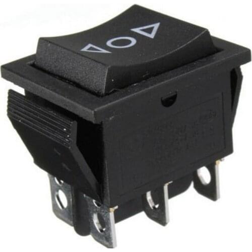 1pc Universal 6 Pin DPDT ON-OFF-ON Switch AC 250V/10A 125V/15A Car Boat Power Window Sunroofs Rocker Switch