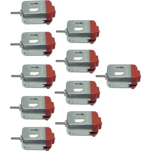 10pcs 130 Small Motor DC 3-12V Ultra High Speed DIY Hobby Remote Control Toy Car
