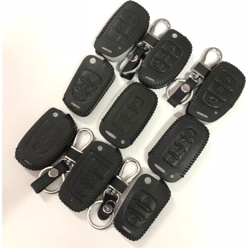 Car Key Case For Hyundai ix35 iX45 Creta ix25 i20 i30 Sonata Verna Solaris HB20 Elantra Accent SantaFe Veracruz Mistra Tucson