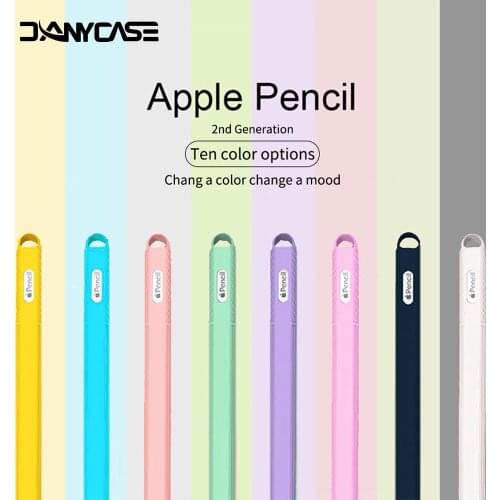 IPad Apples Pencil 2 Gen Soft Silicone Case Apple Pencil Case Pencil Leather iPad Touch Screen Pen Case iPad Accessories