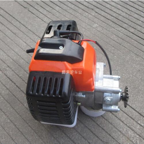 1E44-5 49cc 2 stroke engine with gearbox for mini dirt bike,Pocket bike,Mini atv parts