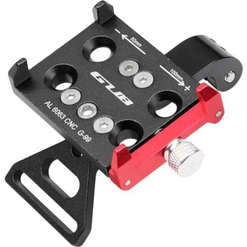 GUB Phone Mount Bicycle Stem Install Smart Cell Phone Bracket Camera Headlight LED Torch Holder Alloy Anodized Support