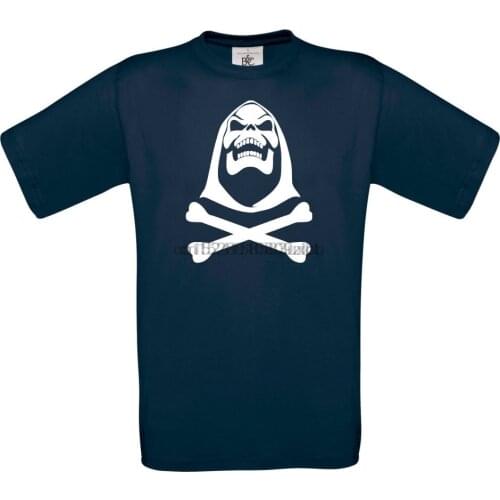 Master of the Universe Retro Skeletor t-shirt Mens MOTU tshirt top stag 0288 Low Price Round Neck Men Tees shirts