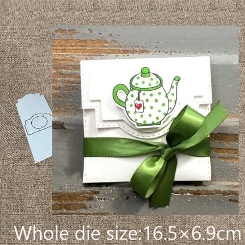New Design Craft Metal die cuts Cutting Die Note holder box decoration scrapbooking Album Paper Card Craft Embossing die cuts