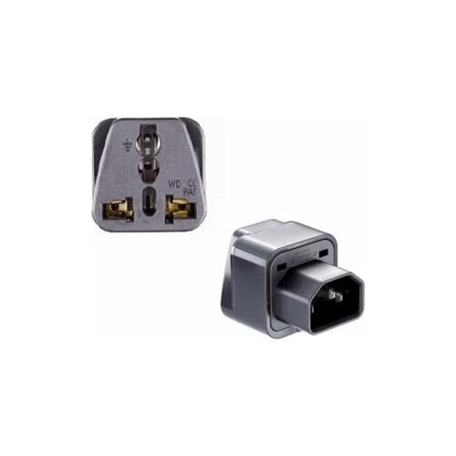 International Brand Computer Plug Adapter IEC 320 C13 to C14 Power PDU Plug Worldwide Converter Socket