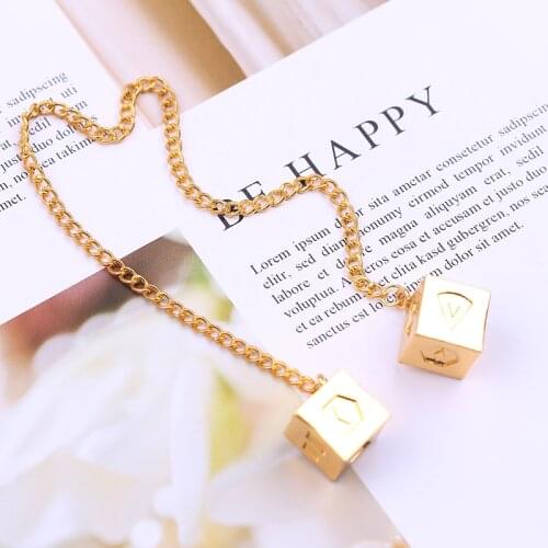 Han Solo Lucky Dice Prop Chain Bracelet Smugglers Dice Cube Charms Car Mirror Ornaments Men Women Jewelry Gift
