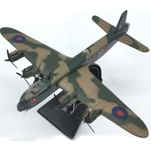 Rare Special Offer 1:144 World War II Britain Model of Stirling Heavy Bomber Alloy Collection Model
