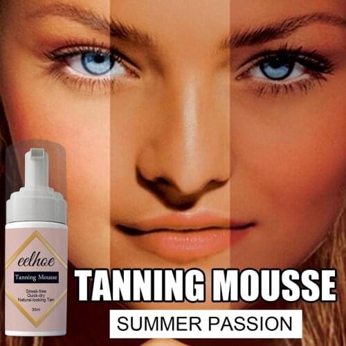 100ML Self Tanner Organic Buildable Light Medium Dark Gradual Body Cream Natural Sunless Tanning Lotion Best Skin Care