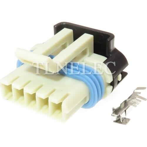 1.5mm 5 Pinexhaust Gas Recirculation Valve EGR Plug Female Waterproof Auto Connector for Buick Excelle Chevrolet SPARK