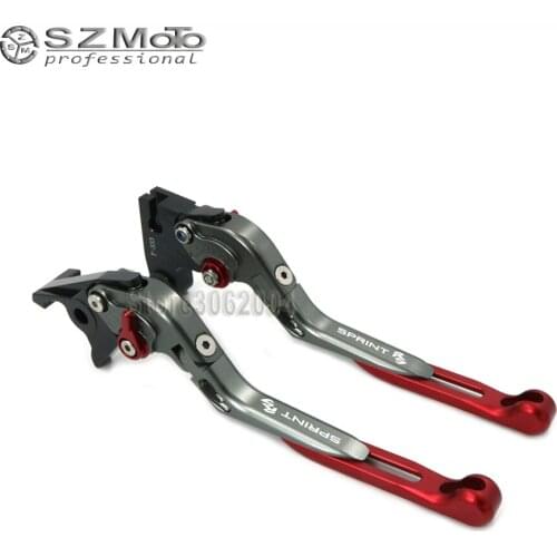 For TRIUMPH SPRINT RS SPRINTRS 2004-2009 2008 2007 Motorcycle Accessories Folding Extendable Adjustable Brakes Clutch Levers CNC