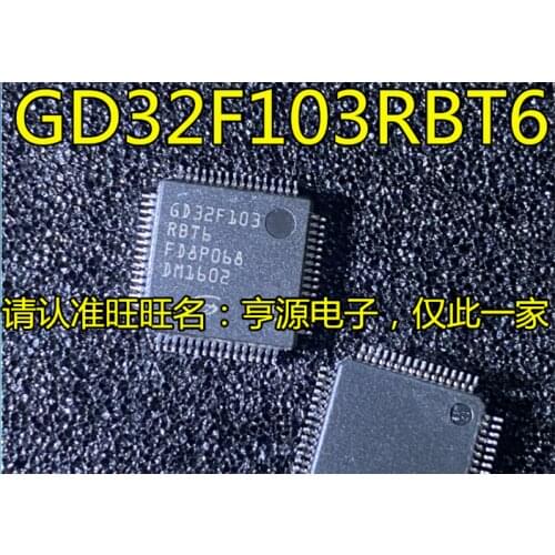 1PCS GD32F103RBT6 GD32F103RB GD32F103 LQFP64