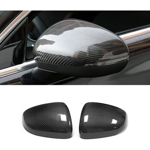 Car Accessories Carbon Fiber Side Rearview Mirror Frame Cover Sticker Shell for Mercedes-Benz A-Class W177 CLA C118 2019-2021