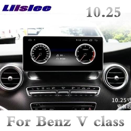 For Mercedes Benz V Class Viano MB W447 2014~2019 NTG 10.25 Inch Liislee Car Multimedia Player NAVI Radio GPS CarPlay Navigation