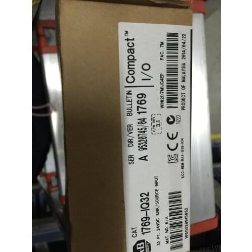 Freeship New Original Allen Bradley 1769-IQ32 CompactLogix 32 Pt 24VDC D/I Module 1769IQ32 IO module 1769 IQ32 1-year warranty