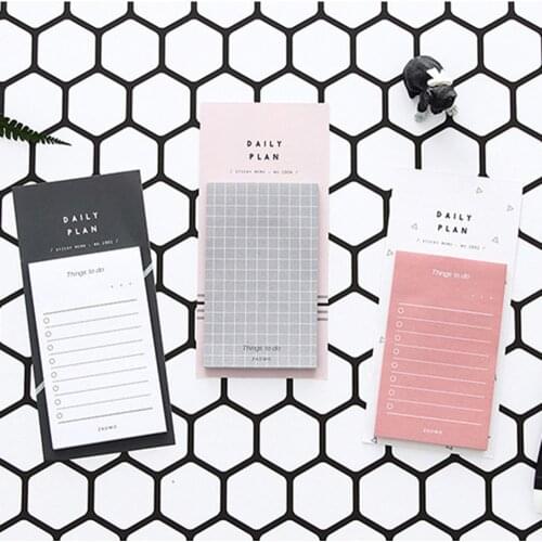 Weekly Monthly List Memo Pad N Times Sticky Notes Bookmark School Office Supply Stationery Gift for kid Creative Wholesale