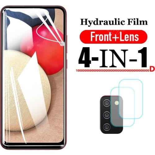 99999D Hydrogel Film For Samsung Galaxy A12 5G screen protector a12 HD Camera Lens protector Samung a12 5g not glass protective